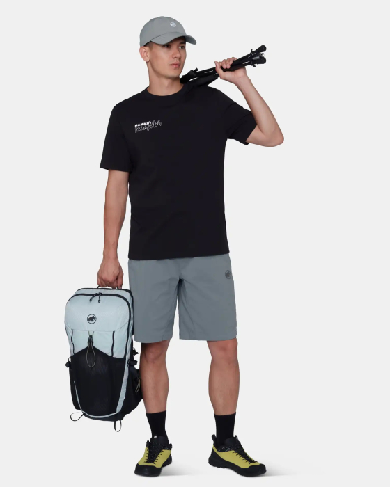 Pantaloni scurti catarare bumbac barbati MAMMUT CRAG gri [8]