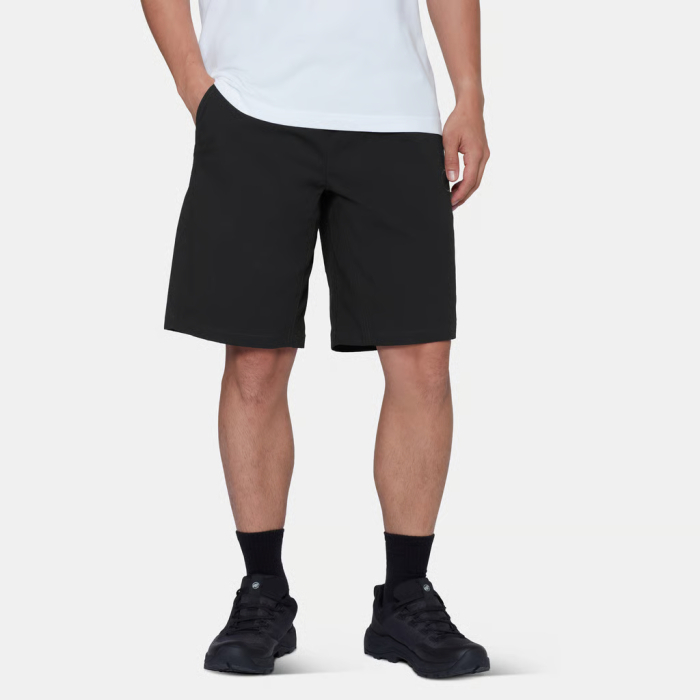 Pantaloni scurti catarare bumbac barbati MAMMUT CRAG negru [2]