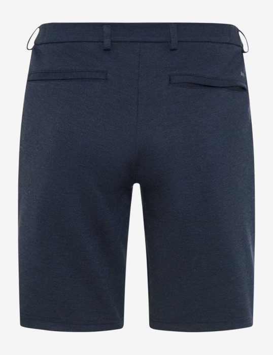 Pantaloni scurti jerseu barbati BRAX SILVIO Tapered bleumarin [2]