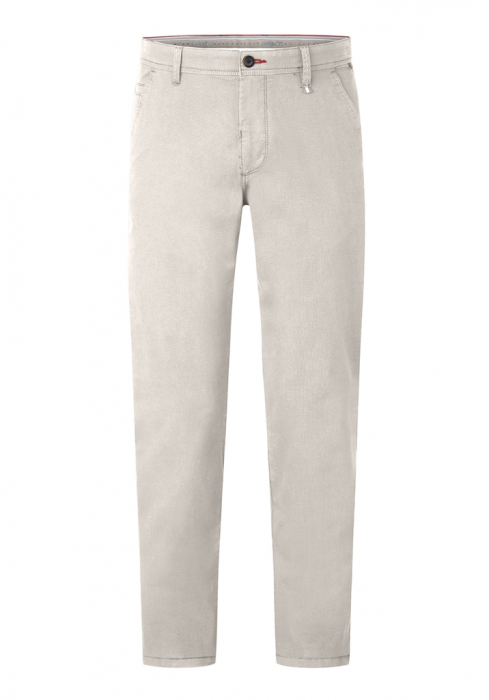 Pantaloni subtiri bumbac barbati REDPOINT Odessa crem [1]