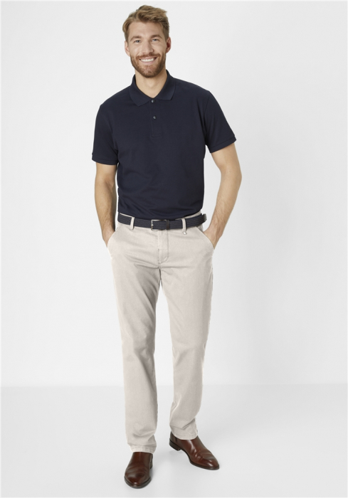 Pantaloni subtiri bumbac barbati REDPOINT Odessa crem [2]