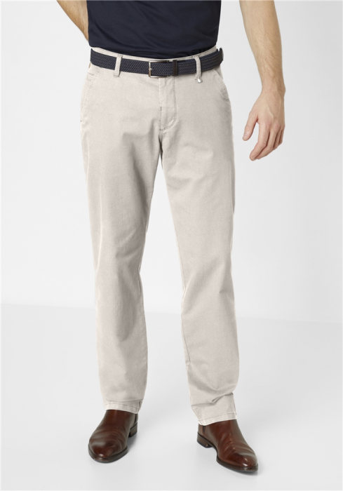 Pantaloni subtiri bumbac barbati REDPOINT Odessa crem [3]