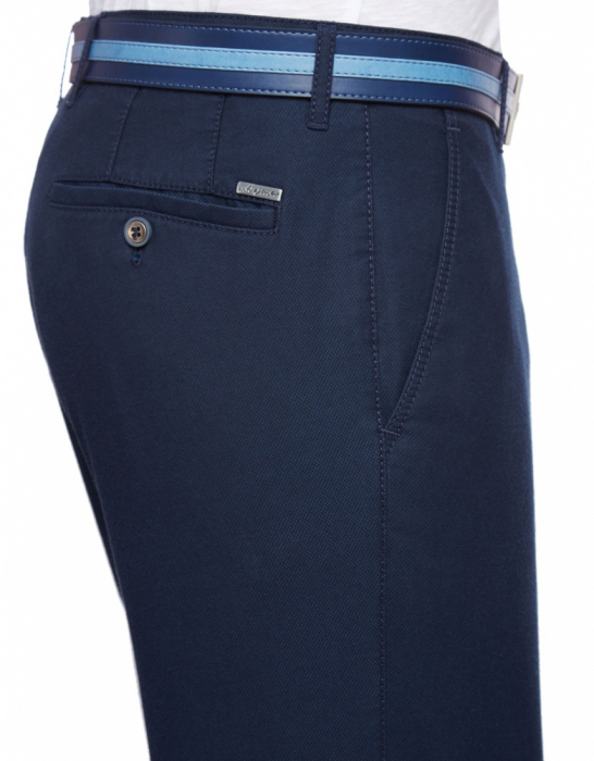 Pantaloni Regular barbati W.WEGENER Eton 5638 bleumarin [3]