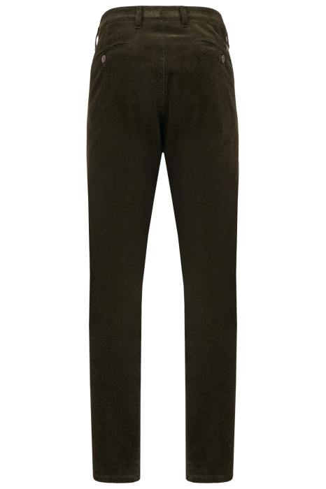 Pantaloni velur bumbac chino barbati CLUB of COMFORT Garvey 8200 verde inchis [5]