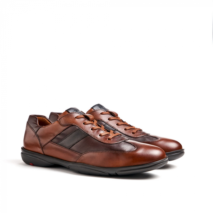 Pantof sneaker barbati piele LLOYD BREVIS maro [2]