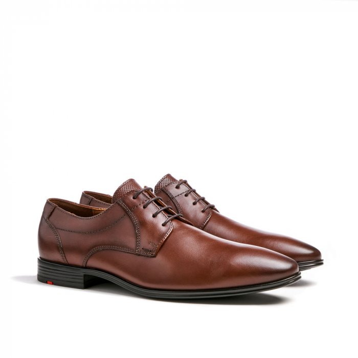 Pantof derby barbati piele LLOYD OSMOND maro inchis [2]