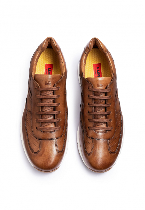 Pantof sneaker barbati piele LLOYD ADLAY 14-054-13 maro [2]