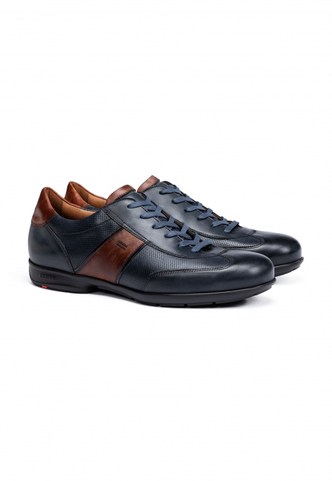 Pantof sneaker barbati piele LLOYD AKIN 14-064-18 bleumarin [6]