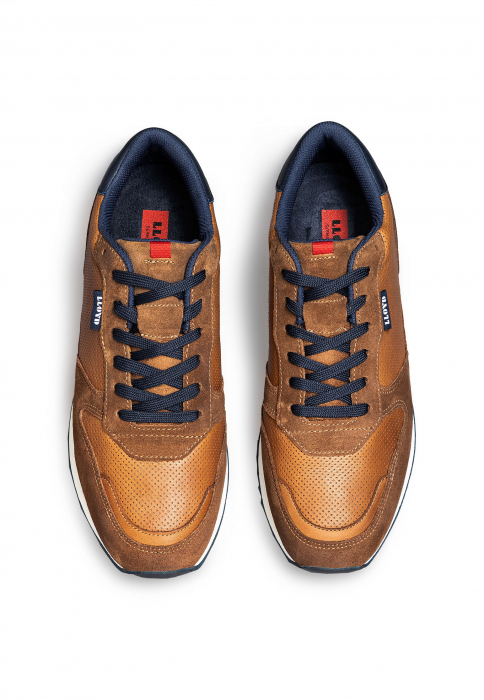 Pantof sneaker barbati piele LLOYD EDMOND maro [2]