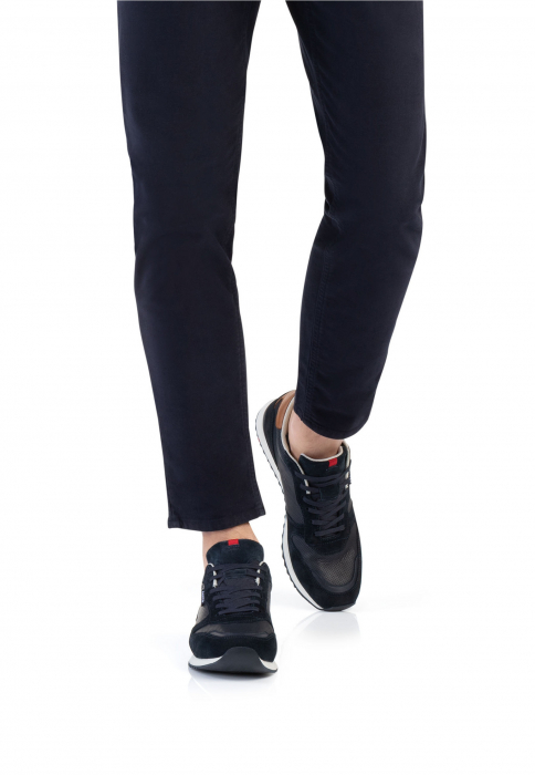 Pantof sneaker barbati piele LLOYD EDMOND  bleumarin [3]