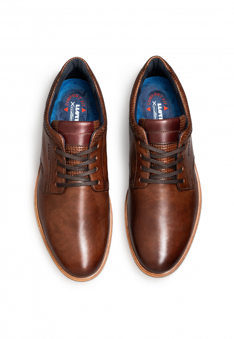 Pantof sneaker barbati piele LLOYD KAYOR maro [2]