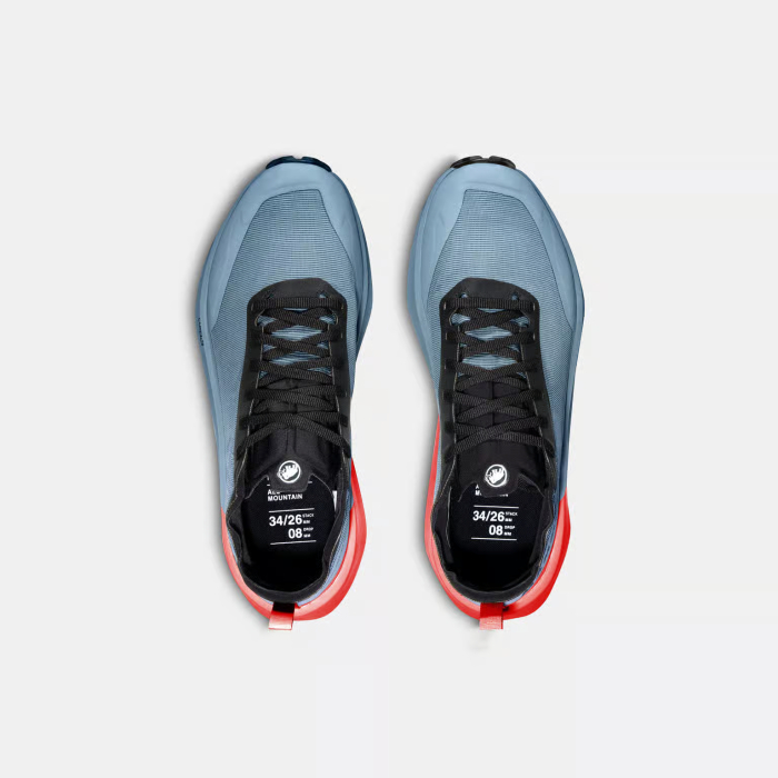 Pantofi alergare barbati MAMMUT Aenergy Trail All Mtn Low GTX gri/rosu [4]