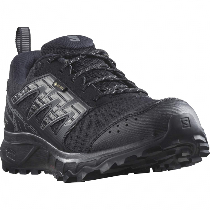 Pantofi alergare barbati Salomon WANDER GORE-TEX negru/gri [5]