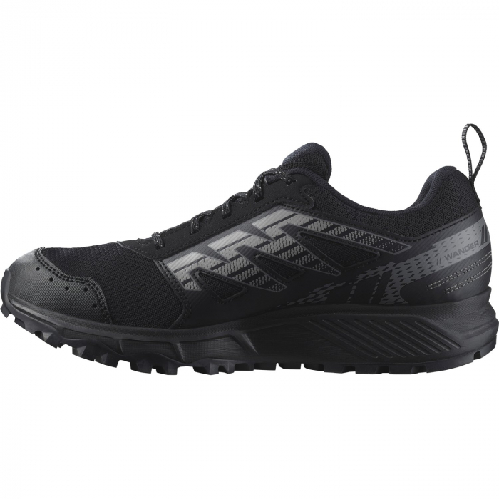 Pantofi alergare barbati Salomon WANDER GORE-TEX negru/gri [6]