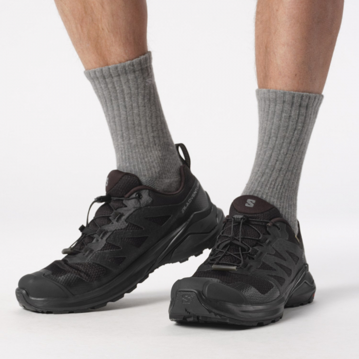 Pantofi alergare barbati SALOMON X-ADVENTURE Gore-Tex Negru [4]