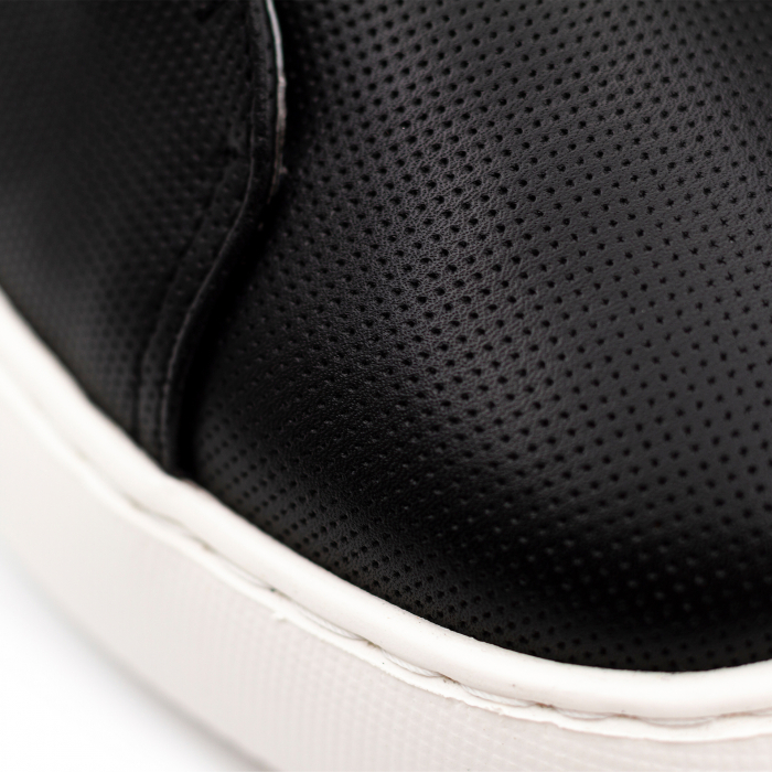 Pantofi piele sneaker slip-on barbati AMBITIOUS Eclipse negru [4]