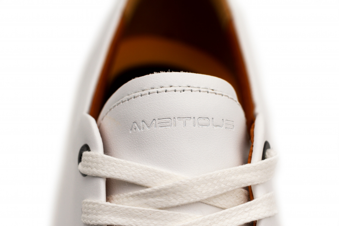 Pantofi piele sneaker barbati AMBITIOUS Martin alb [4]