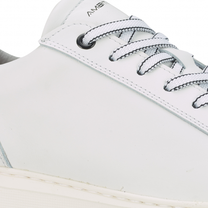 Pantofi piele sneaker barbati AMBITIOUS Eclipse alb [4]