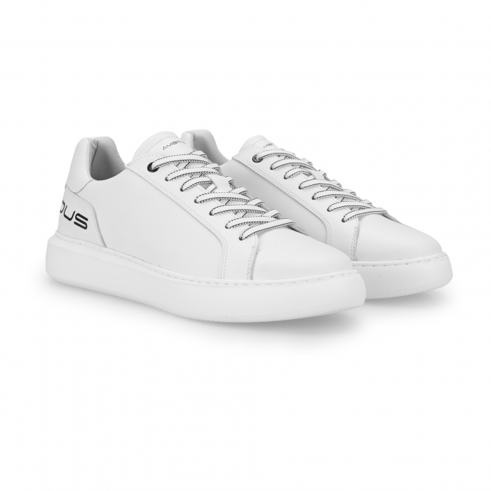 Pantofi piele sneaker barbati AMBITIOUS Eclipse alb [2]