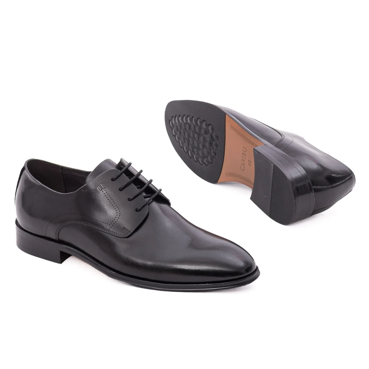 Pantofi barbati piele CARIBU 3MKD1-08-3A negru [4]
