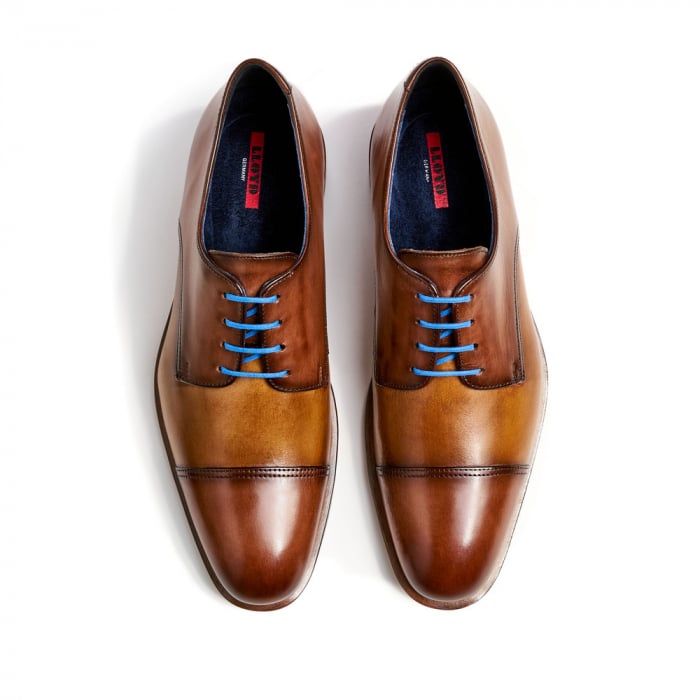Pantofi piele derby barbati LLOYD RICK maro [2]