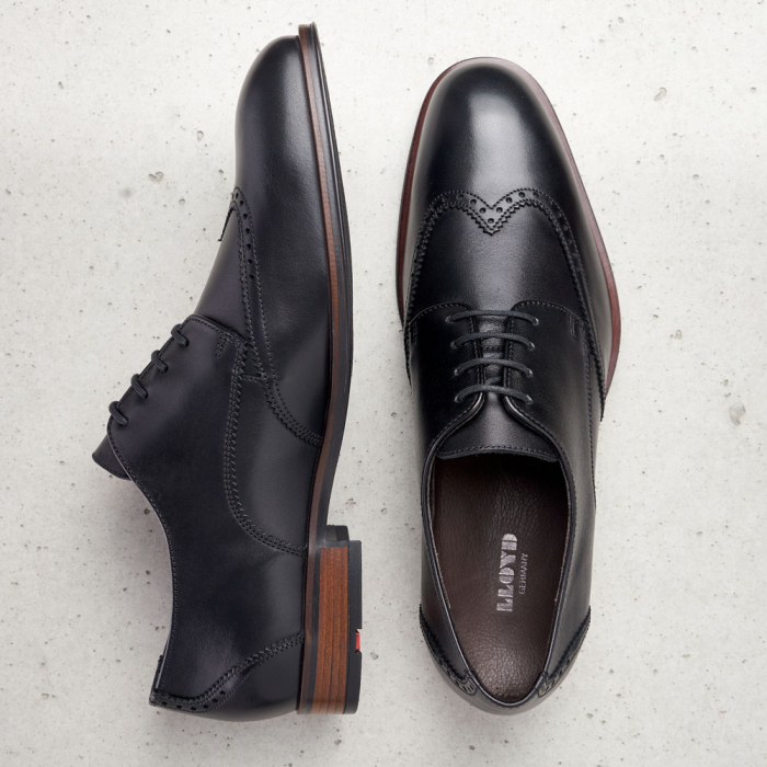 Pantofi derby barbati piele LLOYD SAMSON negru [4]