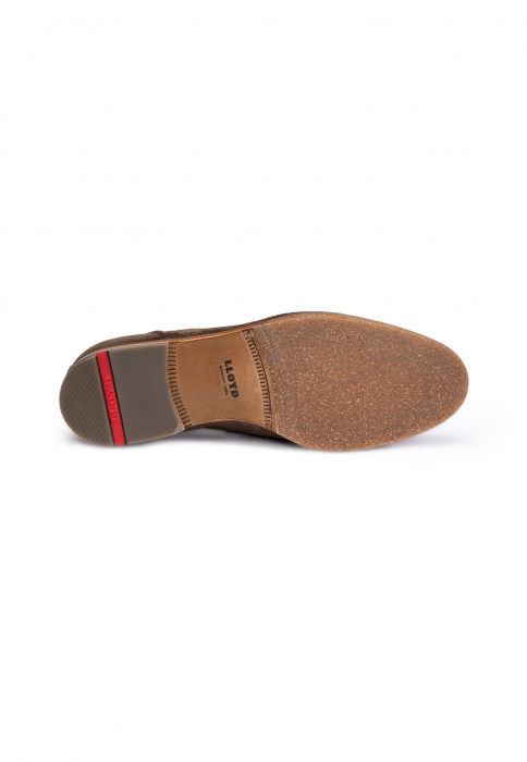 Pantofi loafer piele intoarsa barbati LLOYD LEIF maro [2]