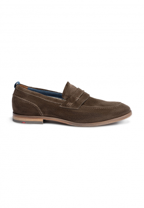 Pantofi loafer piele intoarsa barbati LLOYD LEIF maro [1]