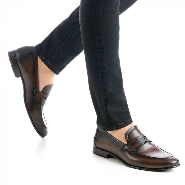 Pantofi piele loafer barbati LLOYD NOBILE maro [2]