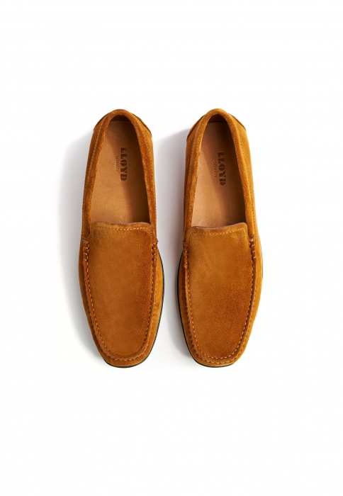 Pantofi barbati loafer piele intoarsa LLOYD EMILIO maro [2]
