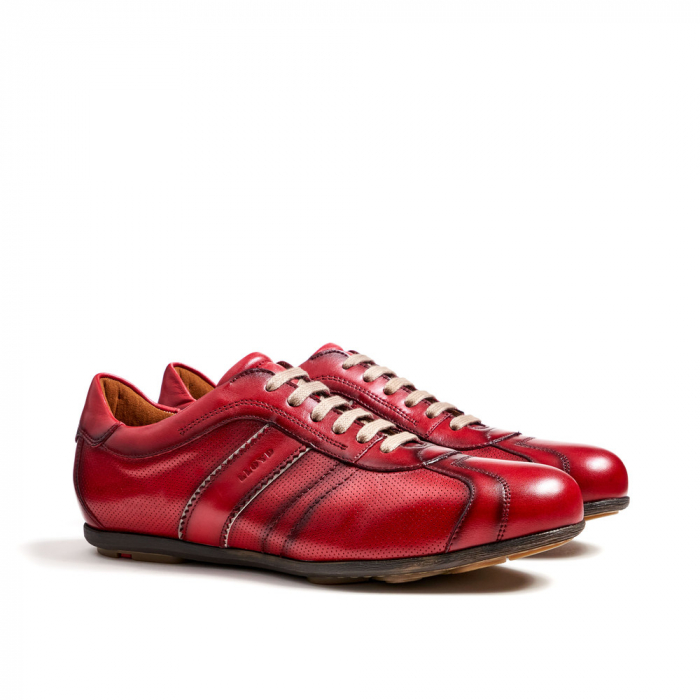 Pantofi sneaker barbati piele LLOYD BAREA visiniu [2]