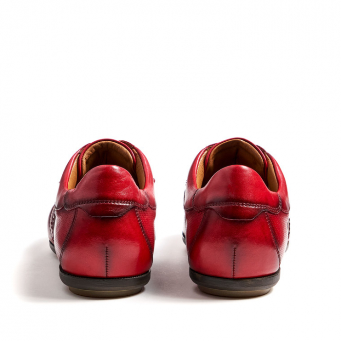 Pantofi sneaker barbati piele LLOYD BAREA visiniu [5]