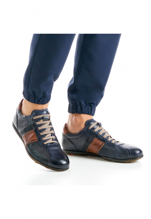 Pantofi sneaker barbati piele LLOYD BARETT  bleumarin [3]