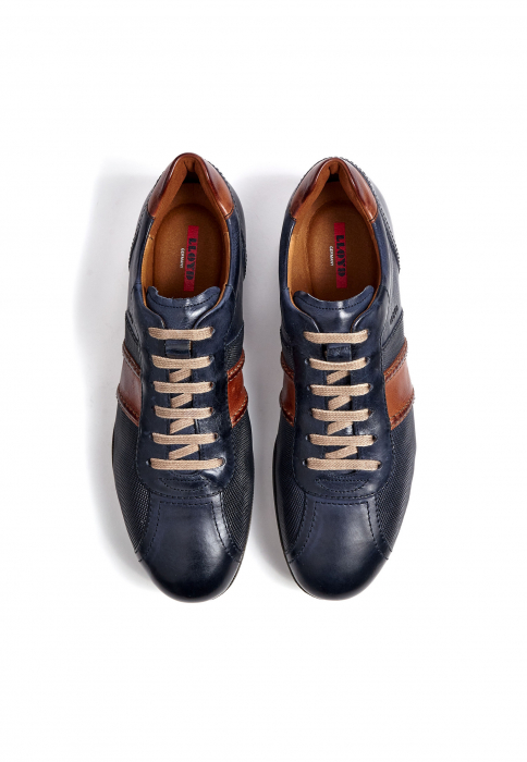Pantofi sneaker barbati piele LLOYD BARETT  bleumarin [4]