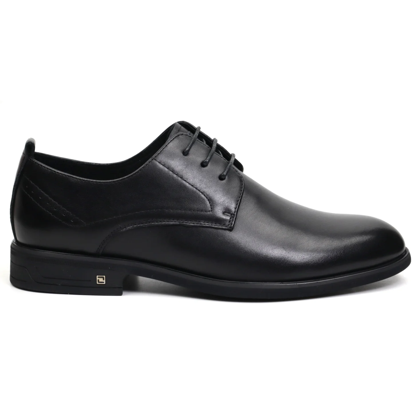 Pantofi derby barbati piele OTTER E6E620006A negru [2]