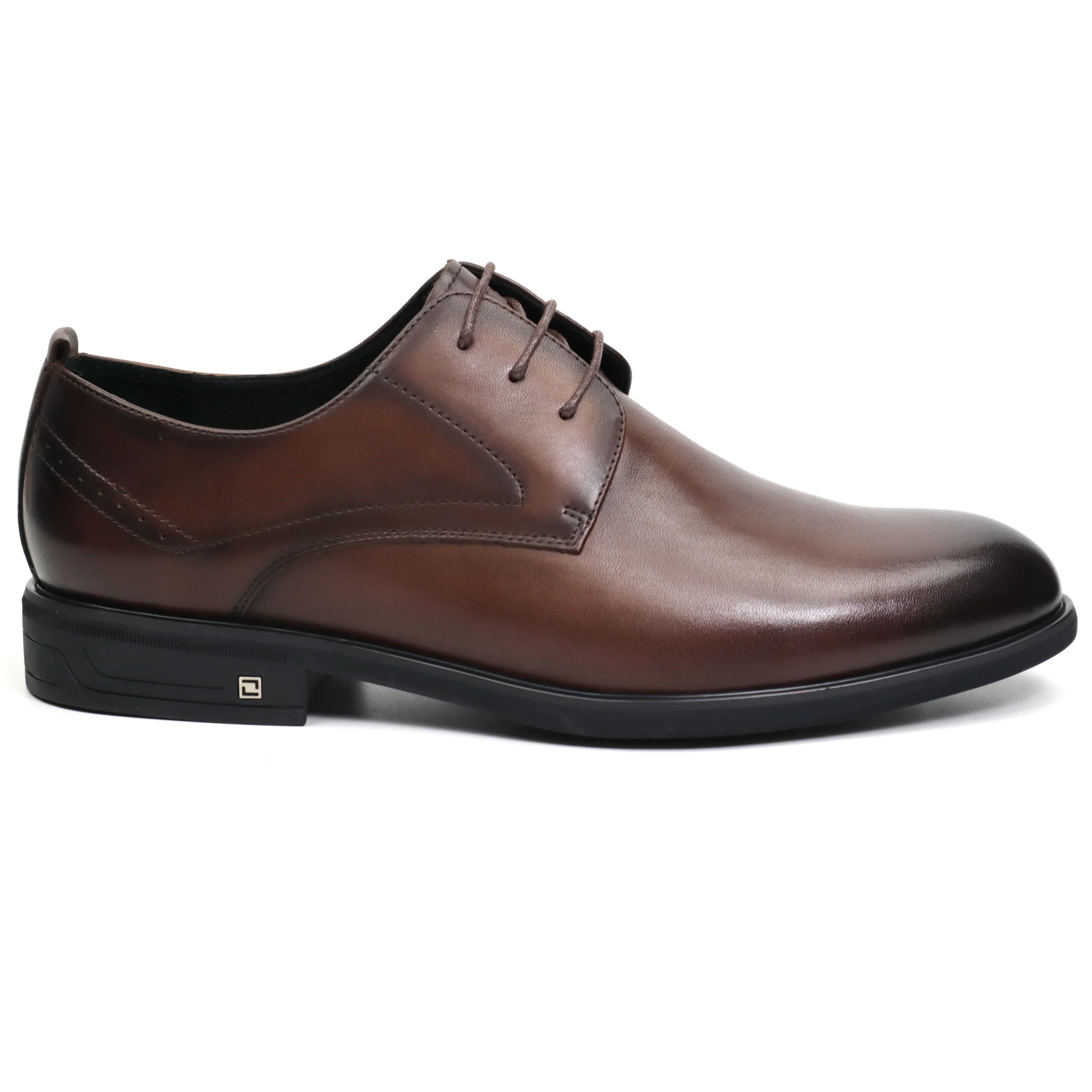 Pantofi derby piele barbati OTTER maro [2]