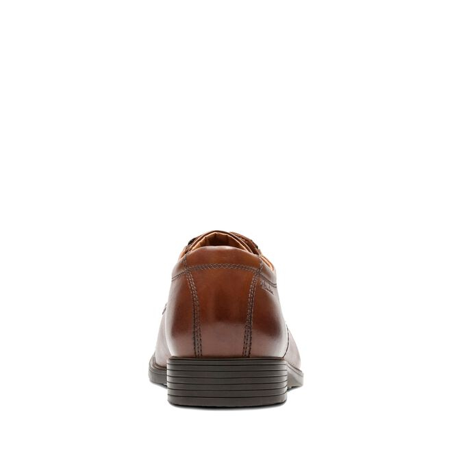 Pantofi barbati piele CLARKS Tilden Cap maro [6]