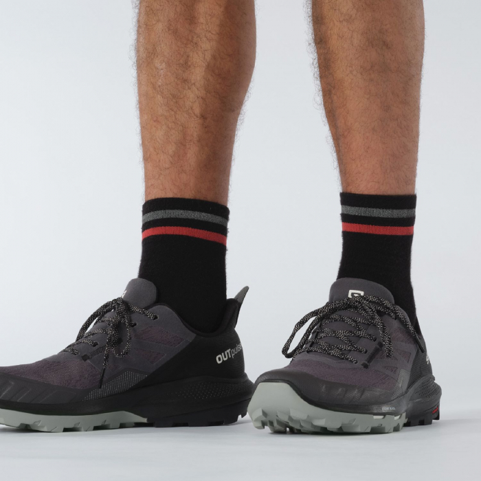 Pantofi drumetie barbati SALOMON OUTPULSE Gore-Tex indigo [4]