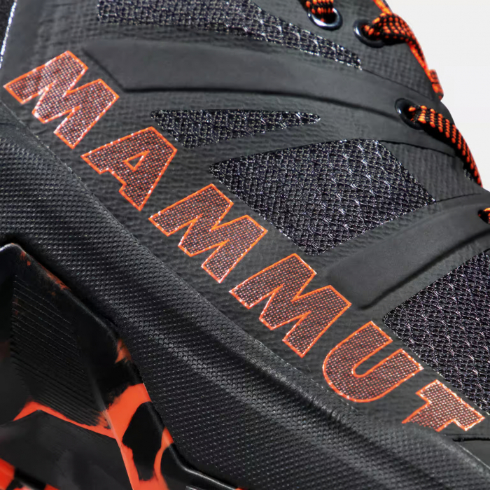 Pantofi hiking barbati MAMMUT Sertig II Low  negru-portocaliu [6]