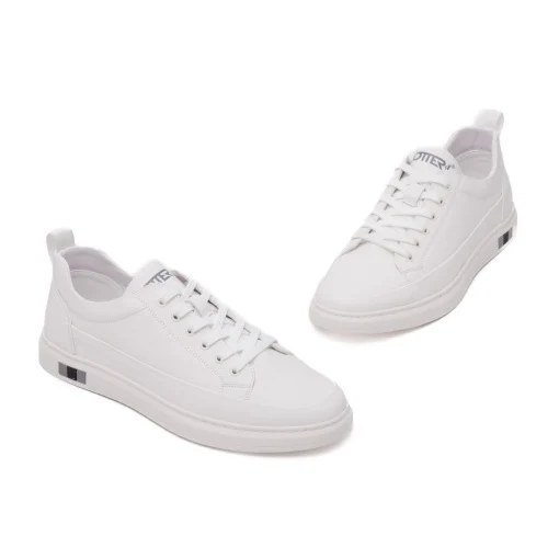 Pantofi piele sneaker barbati OTTER J2J220019B  alb [2]