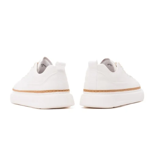 Pantofi piele sneaker barbati OTTER J2J260006B crem/bej [6]
