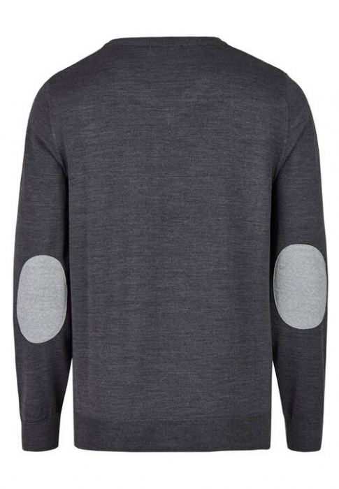 Pulover lana anchior barbati DANIEL HECHTER gri Modern Fit [2]