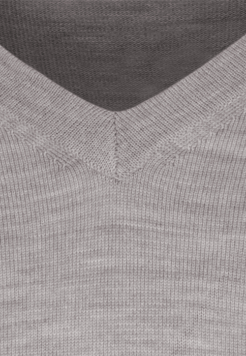 Pulover anchior merino barbati SEIDENSTICKER Shaped gri [2]