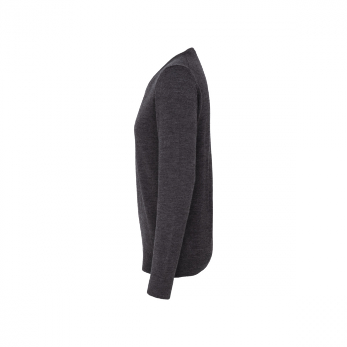Pulover anchior merino barbati SEIDENSTICKER Shaped gri [3]