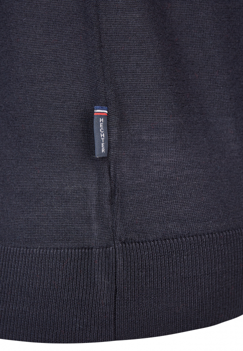 Pulover merino la baza gatului barbati HECHTER 65017-132812 bleumarin dungi [4]