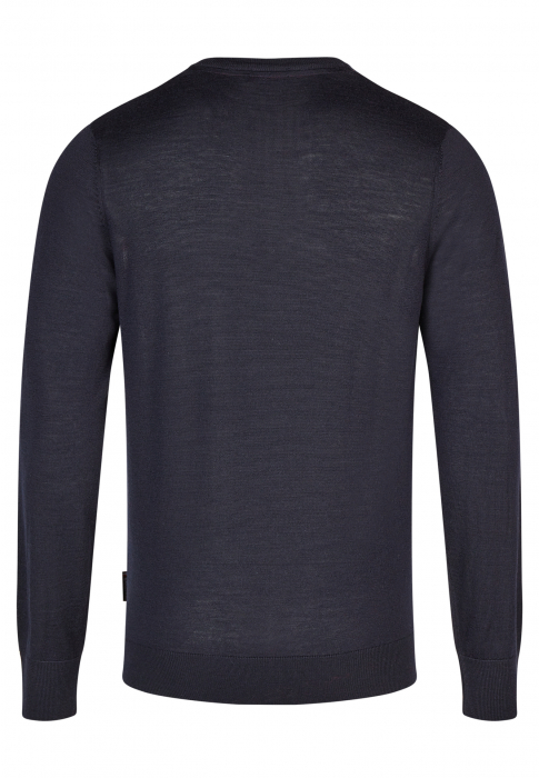 Pulover merino la baza gatului barbati HECHTER 65017-132812 bleumarin dungi [2]