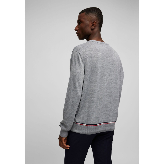 Pulover lana O-Neck barbati HECHTER 65015-132812 gri [6]