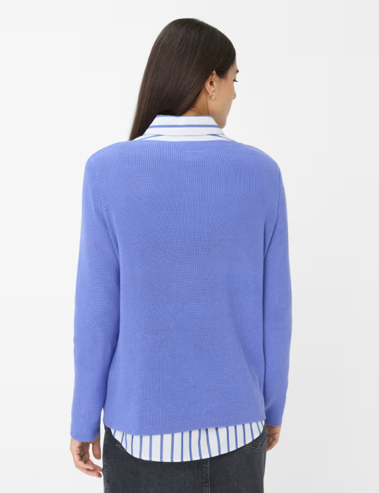 Pulover bumbac femei BRAX LESLEY 374038-90188500 mov [4]