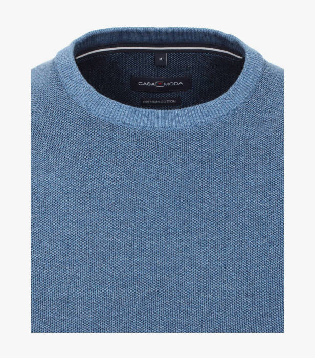 Pulover O Neck barbati CASA MODA bleu [3]