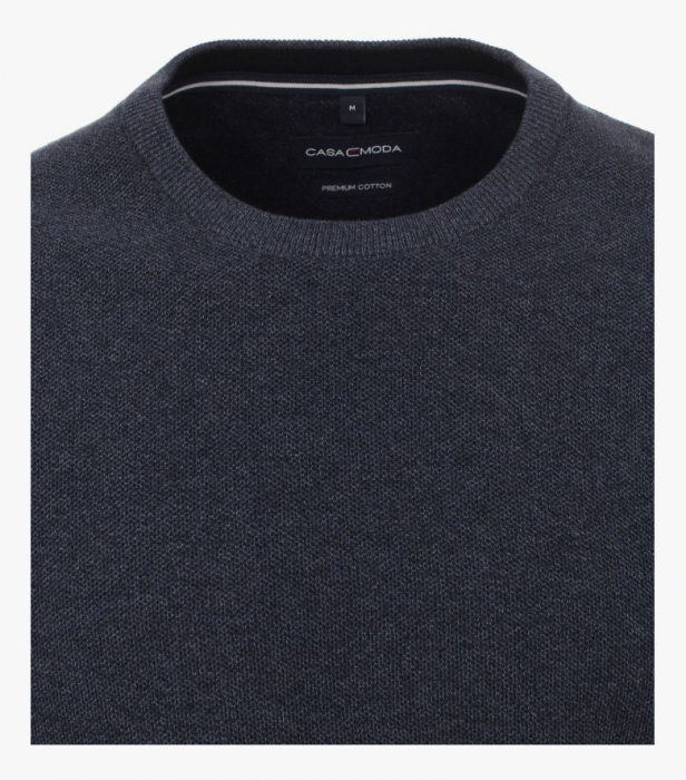 Pulover O Neck barbati CASA MODA bleumarin [3]